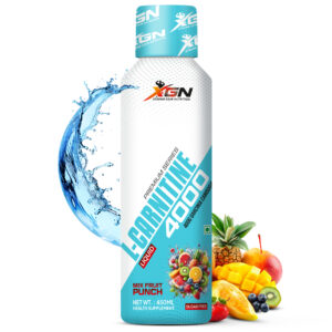 L-Carnitine 4000 Liquid. 450ML Mix Fruit Punch, Flavour For Men & Women
