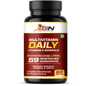 XGN Multivitamin Daily. 60 Tablets For Men & Women
