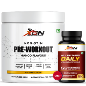 XGN Performance Stack. | Energy & Focus Blend | Supplement for Men & Women Combo - 2